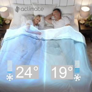 Cubrecolchón Acondicionado Frío y Calor sistema Bizona