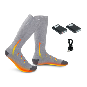 Calcetines Calefactables Grises